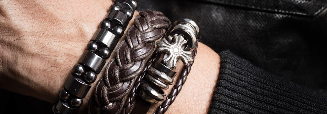 Bracelets cuir  homme