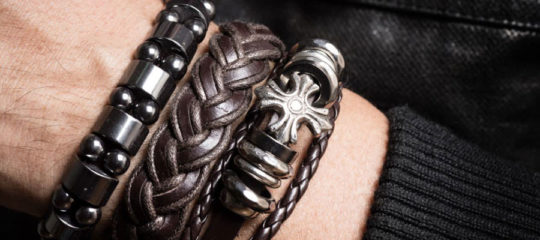 Bracelets cuir homme
